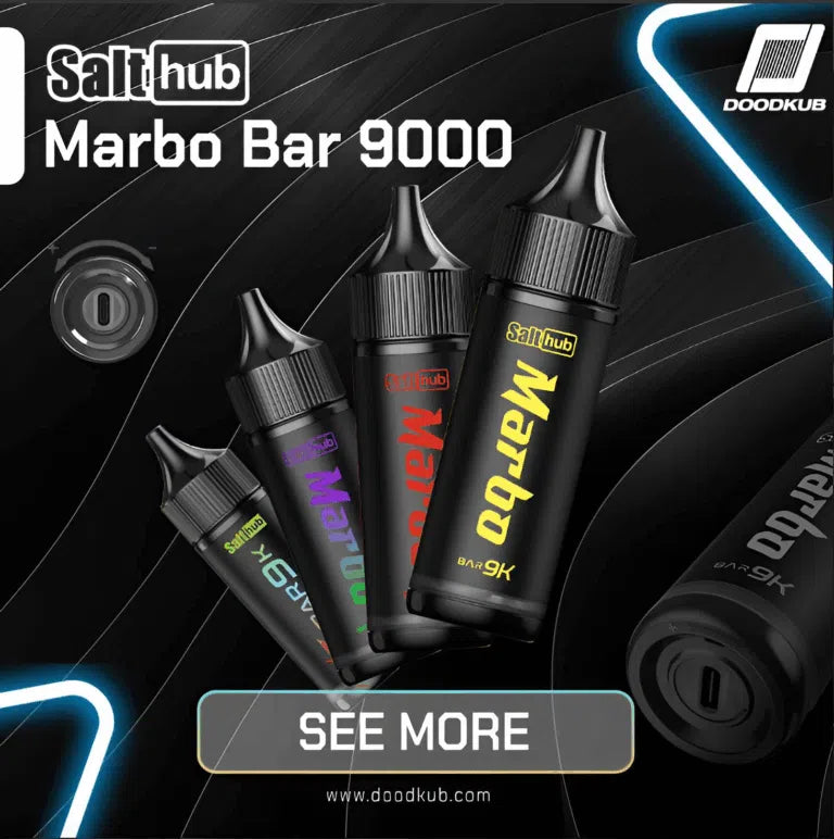台灣現貨-Marbo Bar 9000 Puffs拋棄式電子煙 泰國爆款