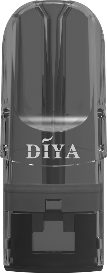 DIYA一次性空彈 diya茶色半透空彈，可注酒精甘油，不漏油，不吃油 100入組