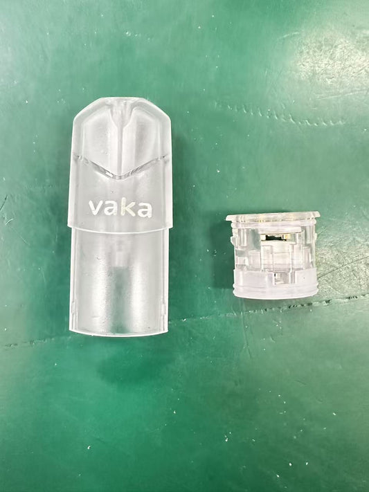 【vaka藍色發光空殼】 sp2s升級款空煙彈100入組 適用vaka/sp2s全系列主機，一代所有主機，不漏油，不吃油
