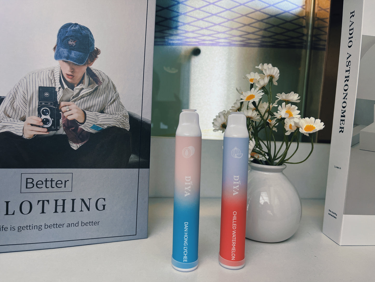 新品上市-DIYA叮啞7500口拋棄式/一次性電子煙 台灣現貨