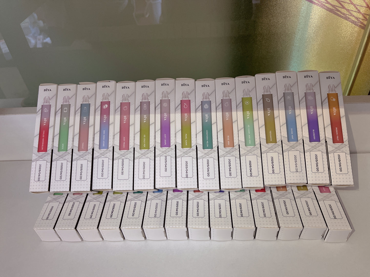 新品上市-DIYA叮啞7500口拋棄式/一次性電子煙 台灣現貨