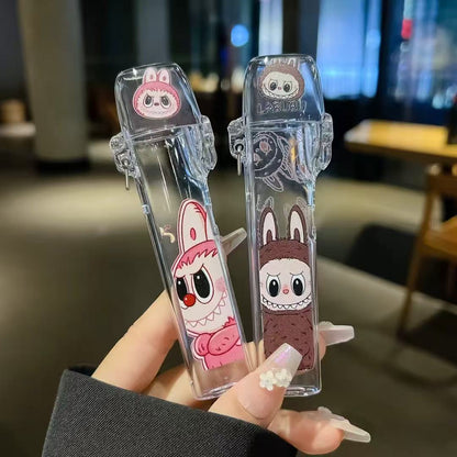 LABUBU拉佈佈 一代/五代主機通用保護套 防摔 透明 通用SP2S主機保護套（配掛繩）🍬台灣現貨