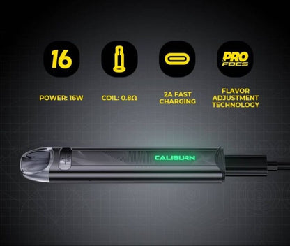 UWELL Caliburn A3咖哩棒 A3主機套裝/ A3空倉（4入組）