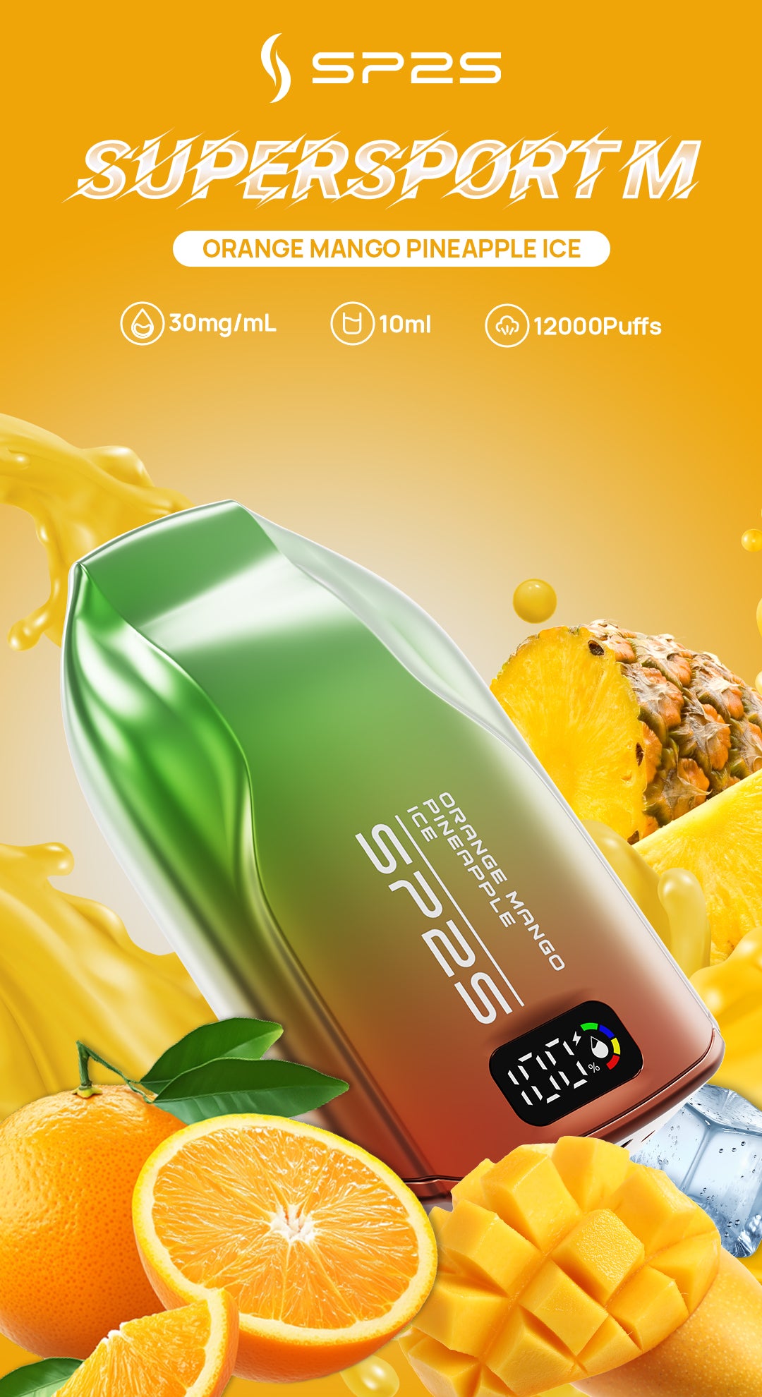 澳洲 Sp2s 9000口拋棄式/一次性電子煙