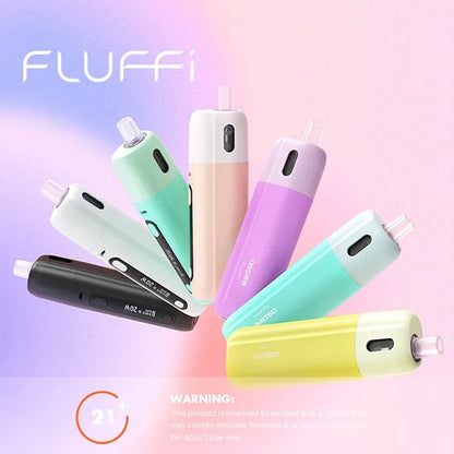 Aspire 酪梨寶寶Avocado Baby fluffi主機套裝/fluffi空倉0.6Ω/1.0Ω（2入組）