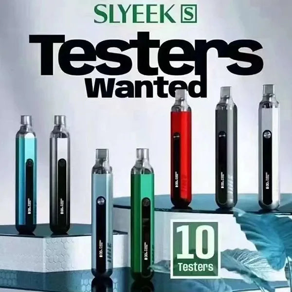 Slyeek S斯萊克Omari-o二代主機套裝（10W/13W）/二代空倉 0.9/1.2（3入組）