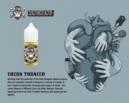 台灣現貨-正品原裝美國KING KONG金剛系列(無涼) 小煙油30ml 35mg