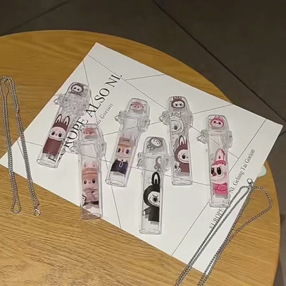 LABUBU拉佈佈 一代/五代主機通用保護套 防摔 透明 通用SP2S主機保護套（配掛繩）🍬台灣現貨