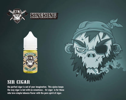 台灣現貨-正品原裝美國KING KONG金剛系列(無涼) 小煙油30ml 35mg