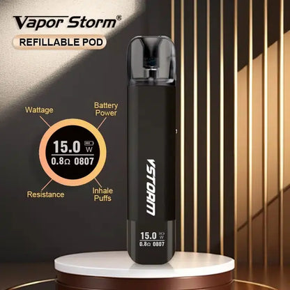 Vapor M4 電子煙主機｜開放式注油 Pod 持久續航/專用空彈（一盒3顆）現貨供應