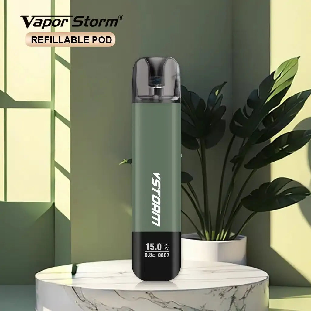 Vapor M4 電子煙主機｜開放式注油 Pod 持久續航/專用空彈（一盒3顆）現貨供應